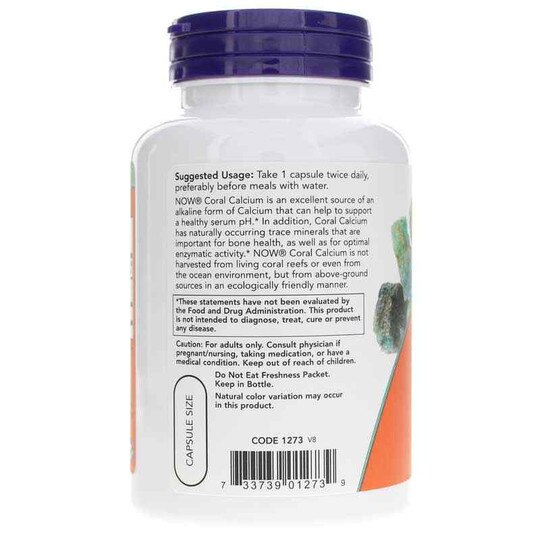 Coral Calcium 1000 Mg, NOW
